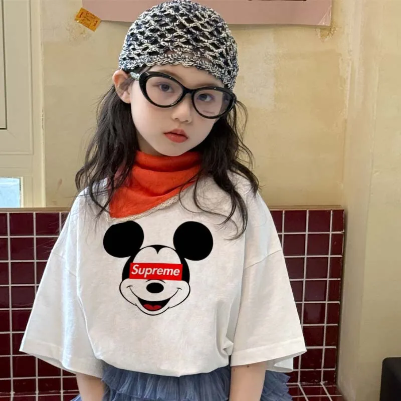 【90-160cm】毎日着たくなる 爆売れ中 好感度UP カジュアル 女の子 半袖 Ｔシャツ