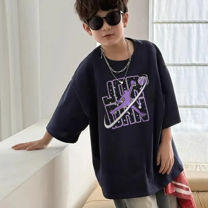 【90-160cm】リラックス感ある 好感度UP シンプル ユニセックス 半袖 Ｔシャツ