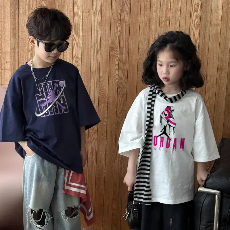【90-160cm】リラックス感ある 好感度UP シンプル ユニセックス 半袖 Ｔシャツ