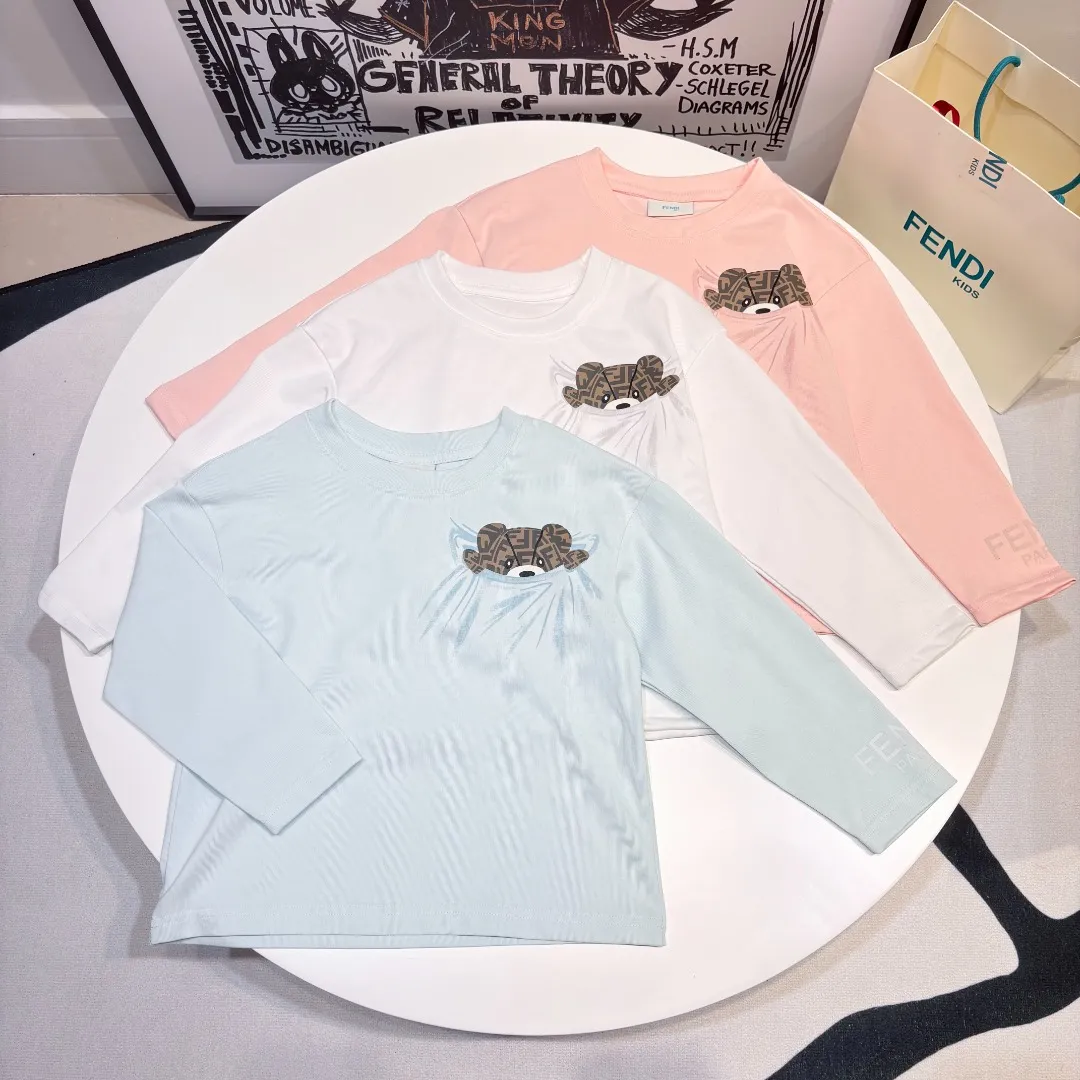 【100-160cm】コンフォート感抜群 大活躍 カジュアル 可愛い 快適 長袖 Ｔシャツ