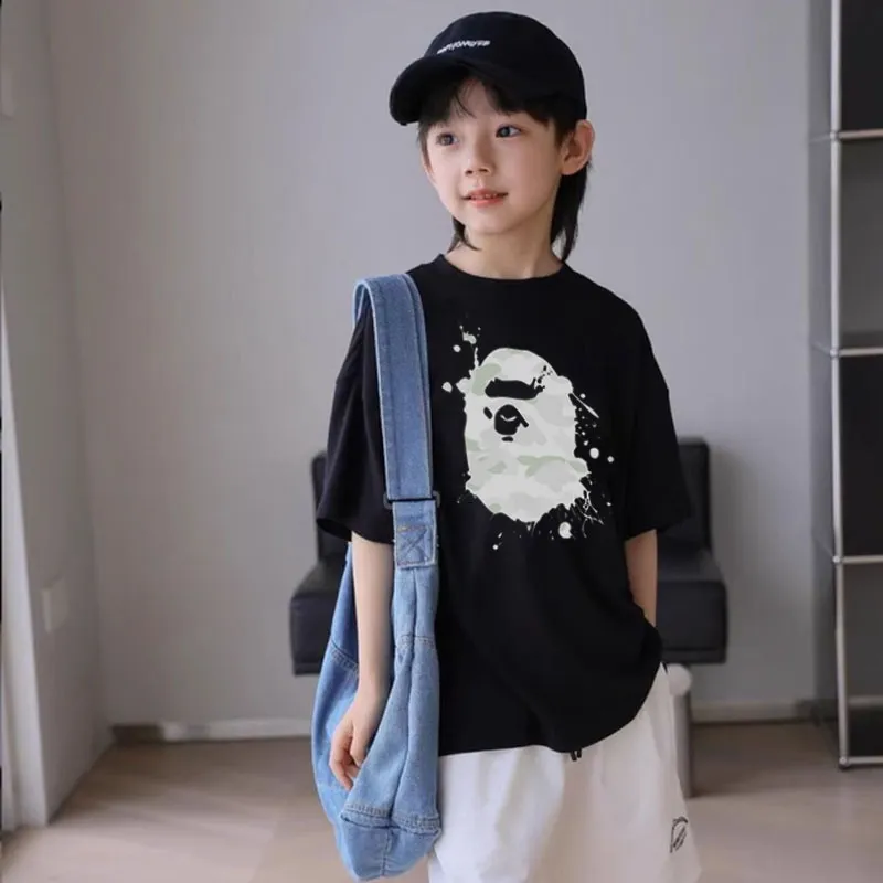 【90-160cm】トレンド感たっぷり 大注目 カジュアル デザイン満点 男の子 半袖 Ｔシャツ