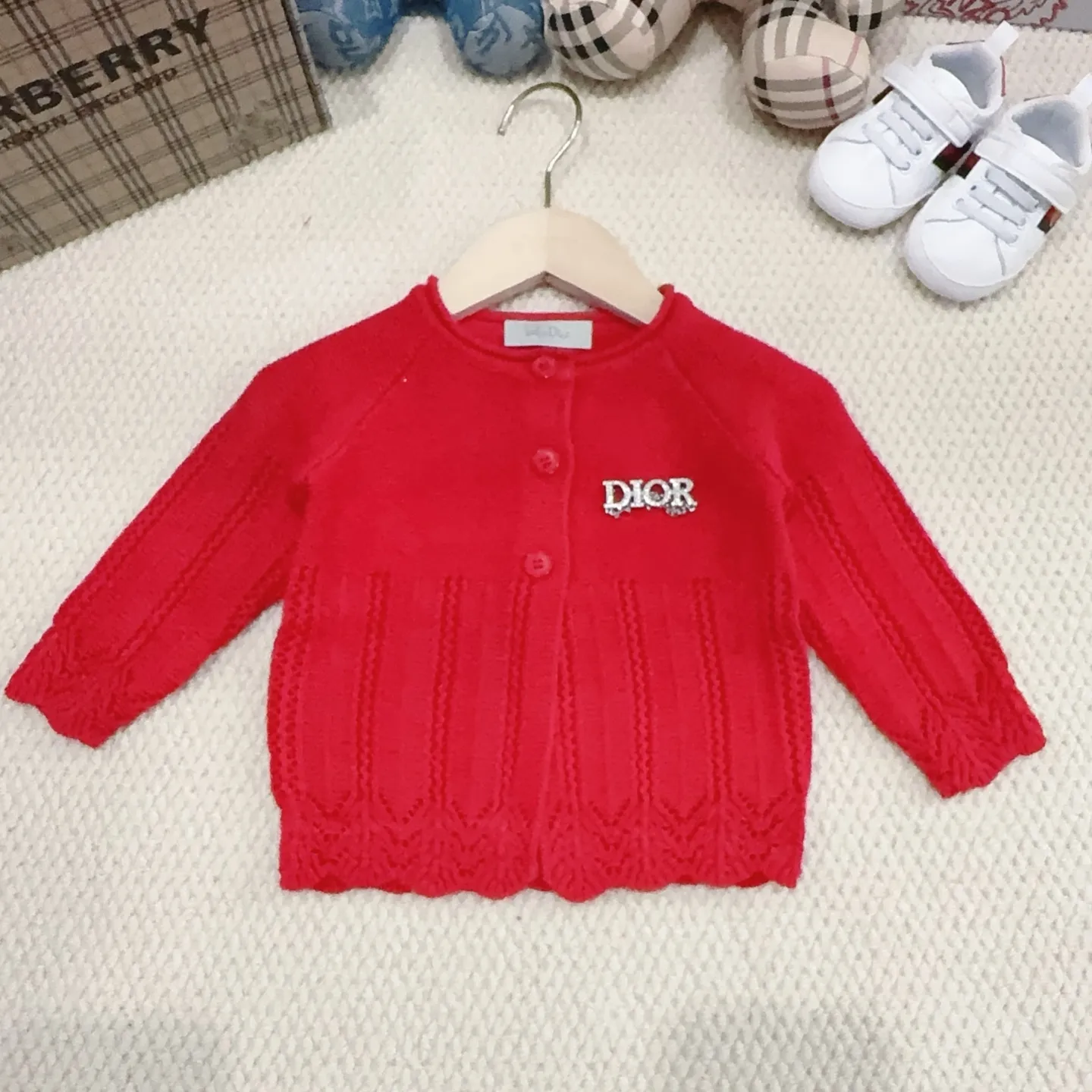 【66-100cm】おしゃれ度UP 好感度UP 品質満点 スウィート 女の子 ニット カーディガン